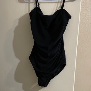 Albion Classic Black One Piece Swimsuit